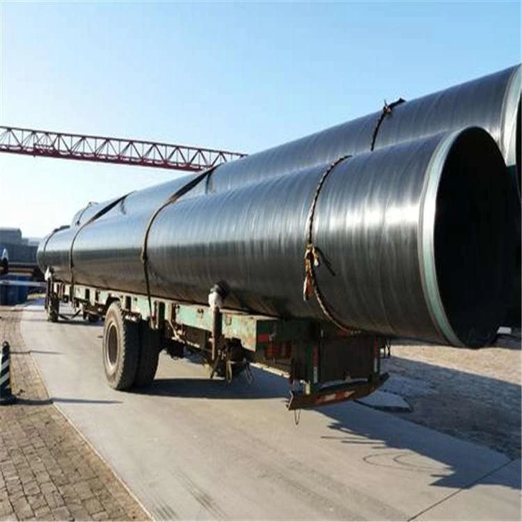 3PE anticorrosion spiral steel pipe Poland