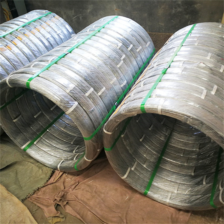 Z-700 Galvanized Oval Steel Wire for Rural Fencing Brazil