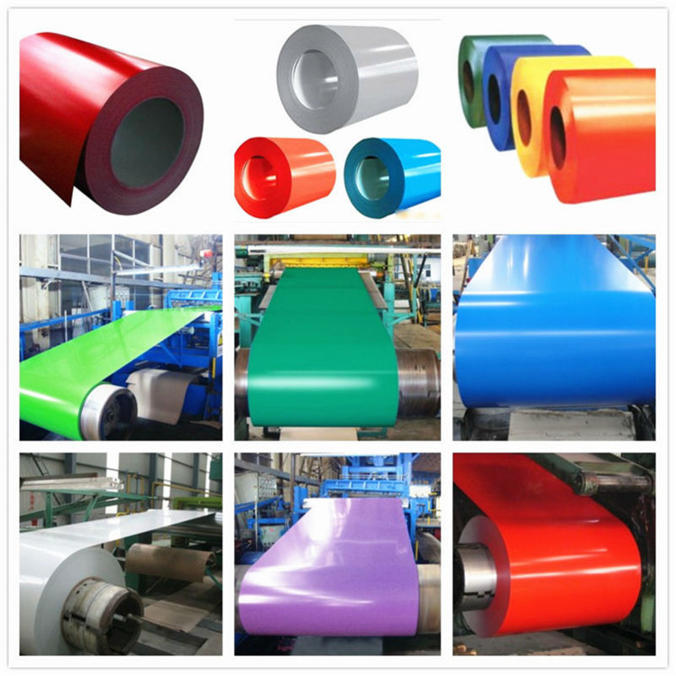 RAL 3005 prepainted galvanized steel coil with Film