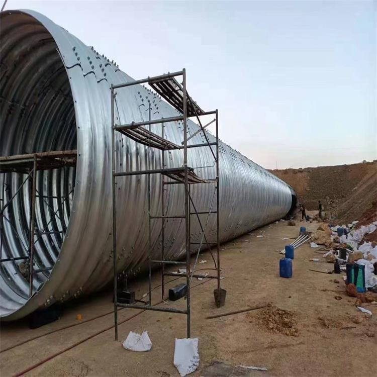 One of Top professional manufacturer of the corrugated steel pipe, corrugated steel culvert,corrugated metal pipe,Metal Culvert pipe in China