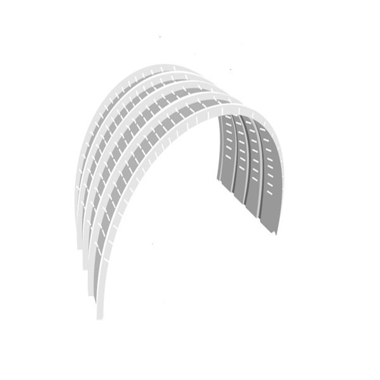 Curved Spandek Tooth-Shape Wave Roofing Plate