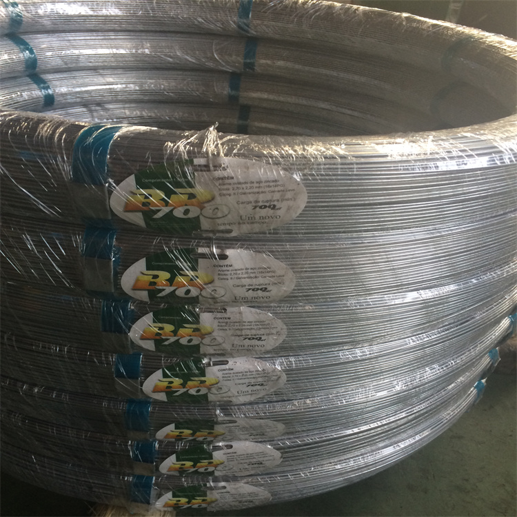 Z-700 Galvanized Oval Steel Wire for Rural Fencing Brazil