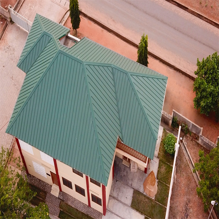 AZ150 Aluzinc 0.4mm Self Lock Roofing Sheet in Ghana